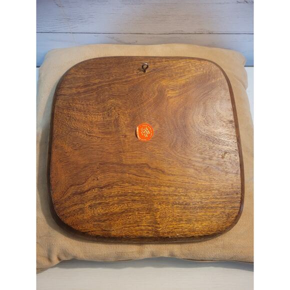 Carved Teak? Wood Tray Fish Wall Haitian Art Marked "The Red Carpet" - Picture 5 of 8